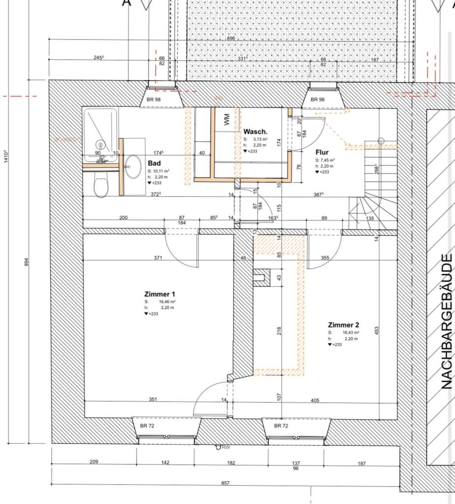 BAU-Forumsbeitrag: Grundriss Obergeschoss optimieren: Ankleide, Bad, Waschraum & Zimmer 1 kombinieren? BAU-Forumsbeitrag: Grundriss Obergeschoss optimieren: Ankleide, Bad, Waschraum & Zimmer 1 kombinieren?