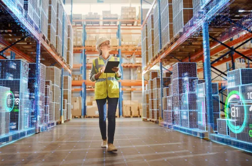 Bild: Regale und Ordnung