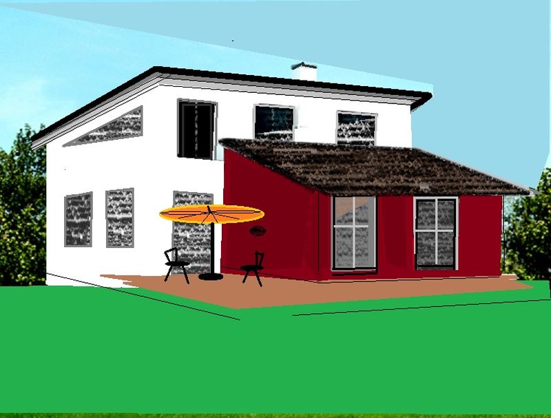 BAU.DE / BAU-Forum: 5. Bild zu Antwort "nochmal..." auf die Frage "Bungalow im 2-geschossigen Gebiet: Pultdach, Staffelgeschoss & Alternativen für barrierefreies Wohnen?" im BAU-Forum "Architekt / Architektur" BAU.DE / BAU-Forum: 5. Bild zu Antwort "nochmal..." auf die Frage "Bungalow im 2-geschossigen Gebiet: Pultdach, Staffelgeschoss & Alternativen für barrierefreies Wohnen?" im BAU-Forum "Architekt / Architektur"