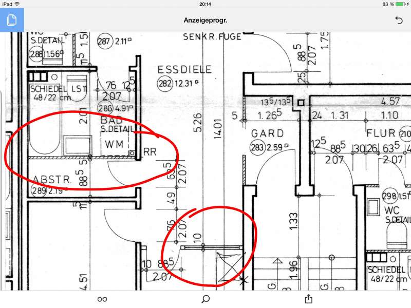BAU.DE / BAU-Forum: 1. Bild zu Frage "Gipstrennwand entfernen" im BAU-Forum "Architekt / Architektur"