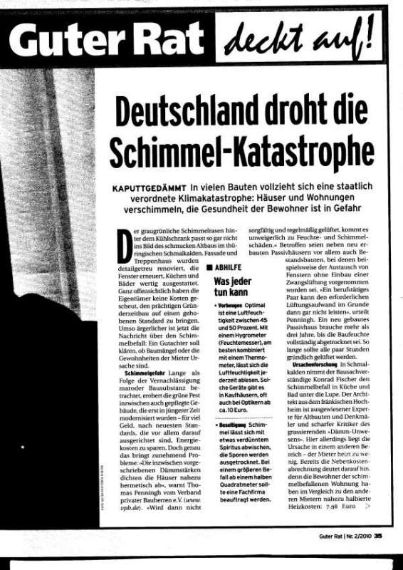 BAU.DE / BAU-Forum: 1. Bild zu Antwort "Guter Rat: Konrad Fischer deckt D&auml;mm-Themen auf" auf die Frage "W&auml;rmeziegel 36,5 cm: EnEV-konform? D&auml;mmwert, T11-Ziegel & Vergleich aktueller Standards" im BAU-Forum "Au&szlig;enw&auml;nde und Fassaden"