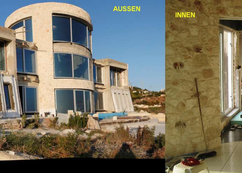 BAU.DE / BAU-Forum: 1. Bild zu Frage "Natursteinmauerwerk sandet: Ursachen, Sanierung & Schutz vor Verwitterung?" im BAU-Forum "Au&szlig;enw&auml;nde und Fassaden"