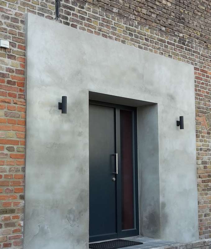 BAU.DE / BAU-Forum: 1. Bild zu Antwort "Probleme mit Au&szlig;enputz" auf die Frage "Au&szlig;enputz sandet ab: Ursachenforschung, Sanierung & Kosten f&uuml;r Ziegelmauerwerk?" im BAU-Forum "Au&szlig;enw&auml;nde und Fassaden"