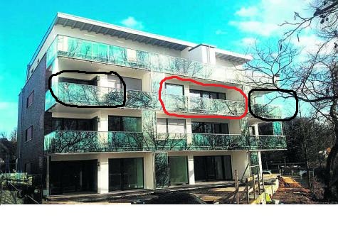 BAU.DE / BAU-Forum: 1. Bild zu Frage "Balkon mit 4 % Gef&auml;lle" im BAU-Forum "Balkon und Terrasse"