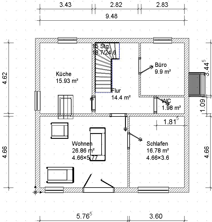 BAU.DE / BAU-Forum: 1. Bild zu Frage "Unterzug absch&auml;tzen" im BAU-Forum "Bauphysik"