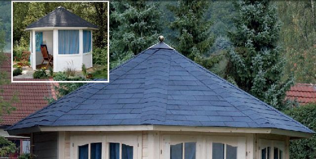 BAU.DE / BAU-Forum: 1. Bild zu Frage "Dachschindeln auf Gartenhaus verlegen: Vordeckung notwendig? Anleitung, Material & Tipps" im BAU-Forum "Dach"