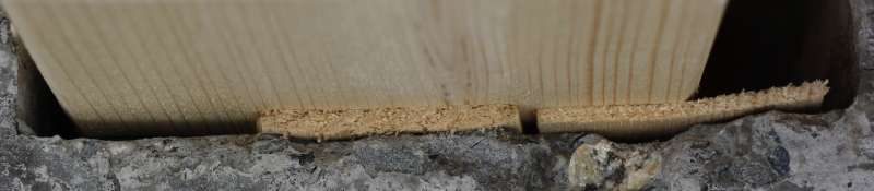 BAU.DE / BAU-Forum: 2. Bild zu Frage "Pfetten-Nivellierung im Giebel: Holzkl&ouml;tze als Unterlage &ndash; Tragf&auml;higkeit ausreichend?" im BAU-Forum "Dach"