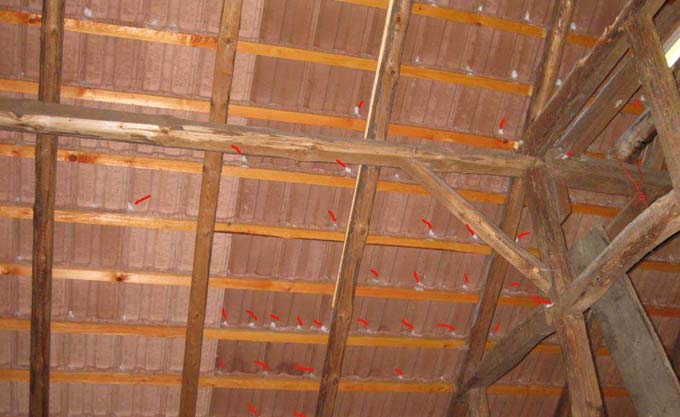 BAU.DE / BAU-Forum: 2. Bild zu Frage "Dach undicht bei Schneegest&ouml;ber: Ursachen, L&ouml;sungen & Kosten f&uuml;r Frankfurter Pfanne?" im BAU-Forum "Dach"