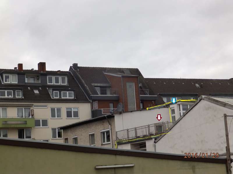 BAU.DE / BAU-Forum: 2. Bild zu Frage "Lichtkuppel Dachterrasse: Baugenehmigung, Abstand zum Nachbarn & Alternativen?" im BAU-Forum "Dach"