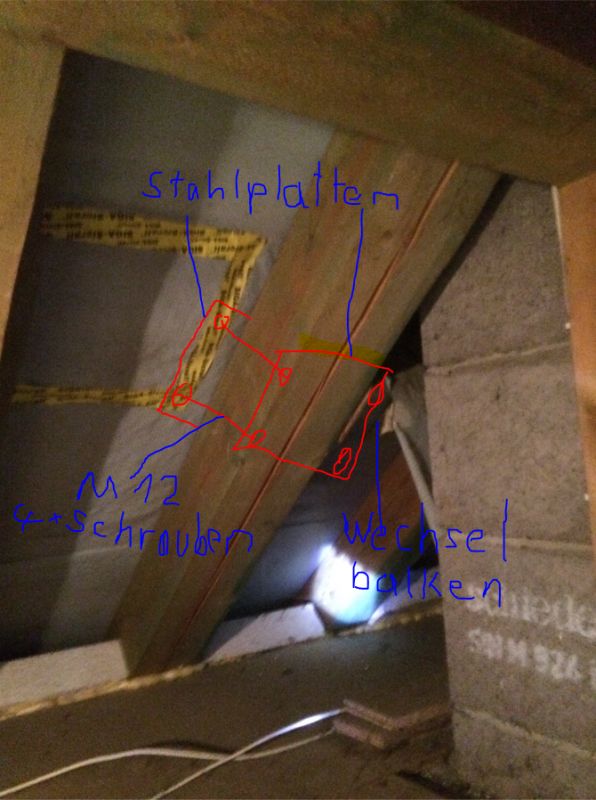 BAU.DE / BAU-Forum: 1. Bild zu Frage "Riss in Sparren_Verstärkungsmaßnahmen gefragt" im BAU-Forum "Dach" BAU.DE / BAU-Forum: 1. Bild zu Frage "Riss in Sparren_Verstärkungsmaßnahmen gefragt" im BAU-Forum "Dach"