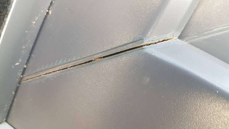 BAU.DE / BAU-Forum: 1. Bild zu Frage "Gehrungen / Schwei&szlig;n&auml;hte aufgerissen bei Kunststoff Fensterrahmen" im BAU-Forum "Fenster und Au&szlig;ent&uuml;ren"