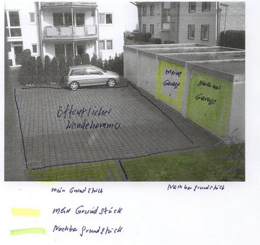 BAU.DE / BAU-Forum: 2. Bild zu Antwort "Erdkabel über Nachbargrundstück geführt" auf die Frage "Erdkabel zur Garage verläuft über Nachbargrundstück: Schaden, Recht & Vorgehen?" im BAU-Forum "Installation: Elektro, Gas, Wasser, Fernwärme etc." BAU.DE / BAU-Forum: 2. Bild zu Antwort "Erdkabel über Nachbargrundstück geführt" auf die Frage "Erdkabel zur Garage verläuft über Nachbargrundstück: Schaden, Recht & Vorgehen?" im BAU-Forum "Installation: Elektro, Gas, Wasser, Fernwärme etc."