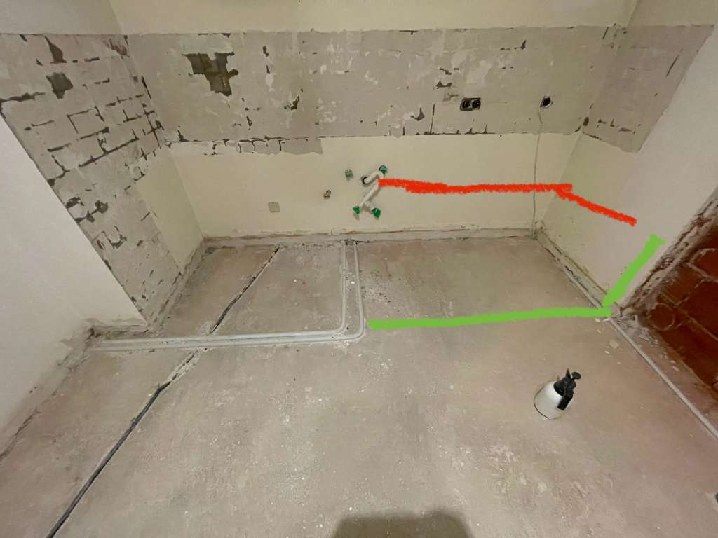 BAU.DE / BAU-Forum: 3. Bild zu Frage "Wasseranschlüsse & Ablauf verlegen in 36cm Außenwand: Machbarkeit, Risiken & Kosten?" im BAU-Forum "Installation: Elektro, Gas, Wasser, Fernwärme etc." BAU.DE / BAU-Forum: 3. Bild zu Frage "Wasseranschlüsse & Ablauf verlegen in 36cm Außenwand: Machbarkeit, Risiken & Kosten?" im BAU-Forum "Installation: Elektro, Gas, Wasser, Fernwärme etc."
