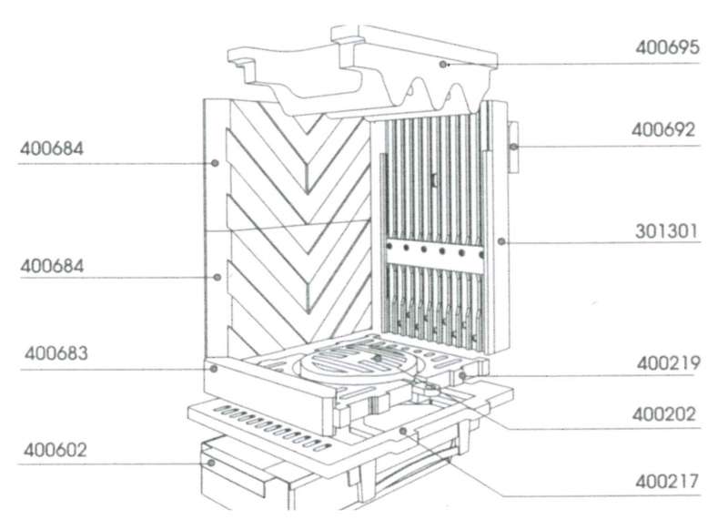 BAU.DE / BAU-Forum: 1. Bild zu Antwort "Hilft Ihnen das weiter?" auf die Frage "Schmid SD9 Kachelofen Innenauskleidung: Deckenstein gebrochen &ndash; Wo Ersatzteile finden?" im BAU-Forum "Kamin und Kachelofen"