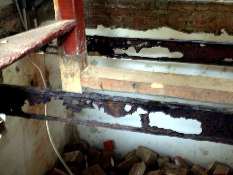 BAU.DE / BAU-Forum: 1. Bild zu Antwort "Feuchter Keller: Kappendecke austrocknen vor D&auml;mmung!" auf die Frage "Preu&szlig;ische Kappendecke im feuchten Keller d&auml;mmen: Alternativen, Kosten & Risiken?" im BAU-Forum "Keller"