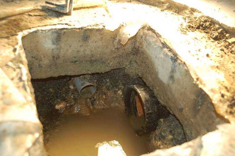 BAU.DE / BAU-Forum: 2. Bild zu Antwort "Keller Wasserschaden: Bilder zur Analyse von Drainage und Abdichtung" auf die Frage "Wasser im Keller: Ursachen finden, Sch&auml;den beheben & Abdichtung verbessern?" im BAU-Forum "Keller"