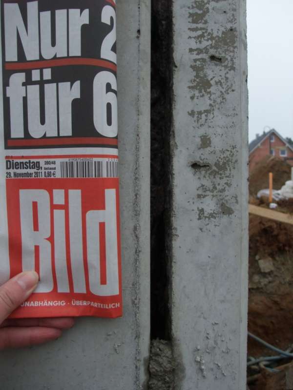 BAU.DE / BAU-Forum: 3. Bild zu Antwort "Katastrophe in Bilder" auf die Frage "Wei&szlig;e Wanne Fugenabdichtung: Risiken, Produkte & Alternativen f&uuml;r wasserdichten Keller?" im BAU-Forum "Keller"