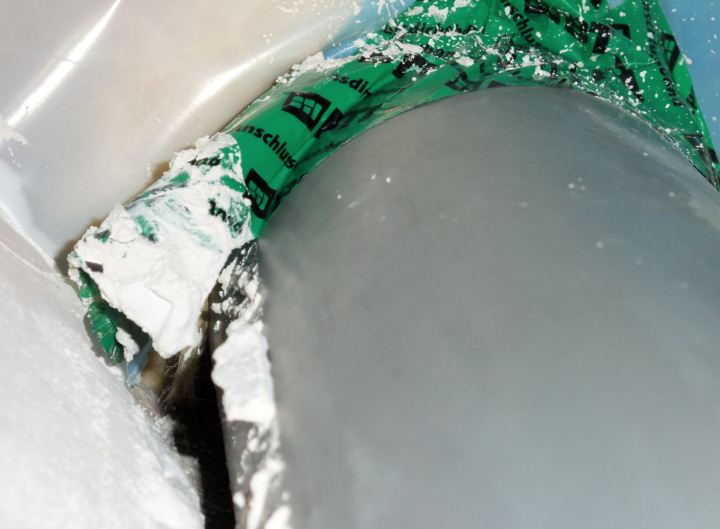 BAU.DE / BAU-Forum: 3. Bild zu Frage "Konnte Blower-Door-Test (BDT) so korrekt duchgef&uuml;hrt werden?" im BAU-Forum "Neubau"