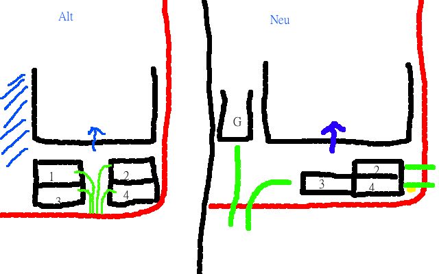 BAU.DE / BAU-Forum: 1. Bild zu Antwort "Grundstückszufahrt: Neue Zeichnung zur Stellplatzoptimierung" auf die Frage "Grundstückszufahrt optimieren: Rechtliche Aspekte, Alternativen & Kosten prüfen?" im BAU-Forum "Bauplanung / Baugenehmigung" BAU.DE / BAU-Forum: 1. Bild zu Antwort "Grundstückszufahrt: Neue Zeichnung zur Stellplatzoptimierung" auf die Frage "Grundstückszufahrt optimieren: Rechtliche Aspekte, Alternativen & Kosten prüfen?" im BAU-Forum "Bauplanung / Baugenehmigung"