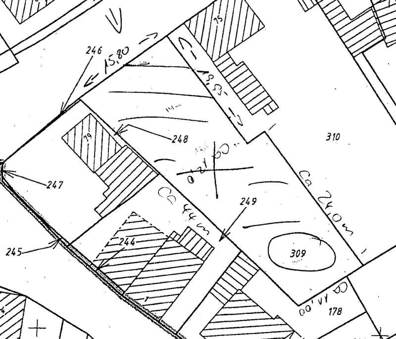 BAU.DE / BAU-Forum: 1. Bild zu Frage "m&ouml;gliches Baufenster auf Grundst&uuml;ck bestimmen" im BAU-Forum "Bauplanung / Baugenehmigung"