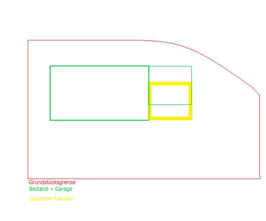 BAU.DE / BAU-Forum: 1. Bild zu Antwort "Kein Grenzbebau" auf die Frage "Abstandsfl&auml;chen beim Anbau: Was gilt bei Doppelgarage & Bestandsgeb&auml;ude?" im BAU-Forum "Bauplanung / Baugenehmigung"