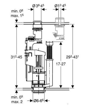 BAU.DE / BAU-Forum: 1. Bild zu Antwort "Nachschlag..." auf die Frage "Sp&uuml;lkastenknopf erreicht Gewinde nicht: Ursachen, L&ouml;sungen & Reparatur-Tipps" im BAU-Forum "Sanit&auml;r, Bad, Dusche, WC"