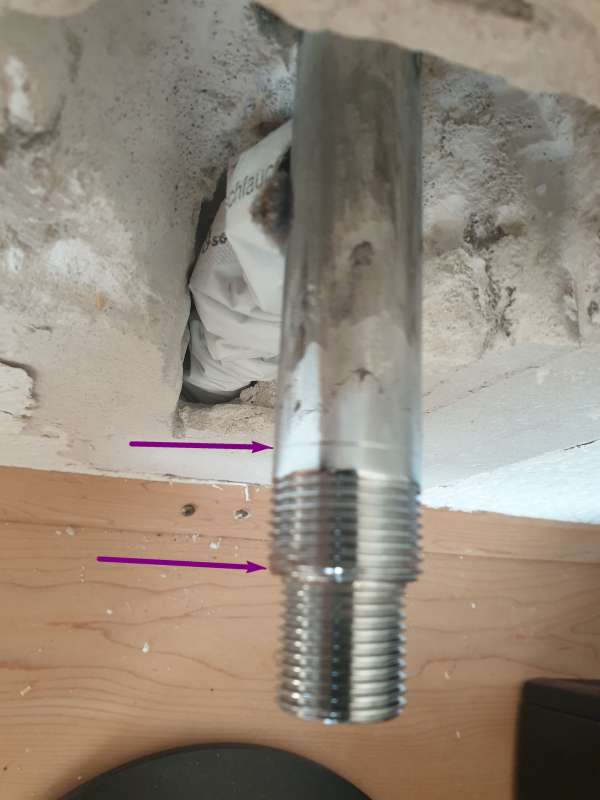 BAU.DE / BAU-Forum: 1. Bild zu Frage "Grohe Eurotec Au&szlig;enwandventil CU-Anschluss" im BAU-Forum "Sanit&auml;r, Bad, Dusche, WC"