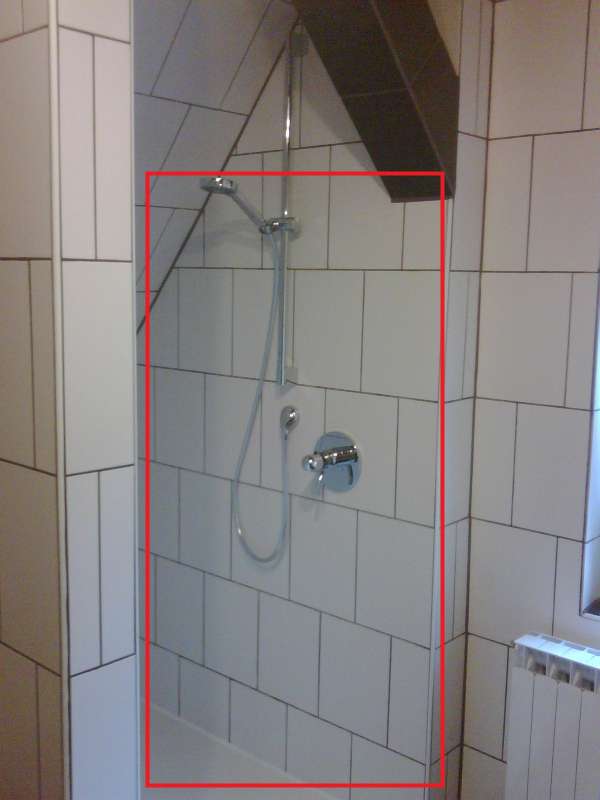 BAU.DE / BAU-Forum: 1. Bild zu Frage "Bad Sanierung unterm Dach Misslungen/ Kondenswasser zwischen St&auml;nderwand und Au&szlig;enwand" im BAU-Forum "Modernisierung / Sanierung / Bausch&auml;den"