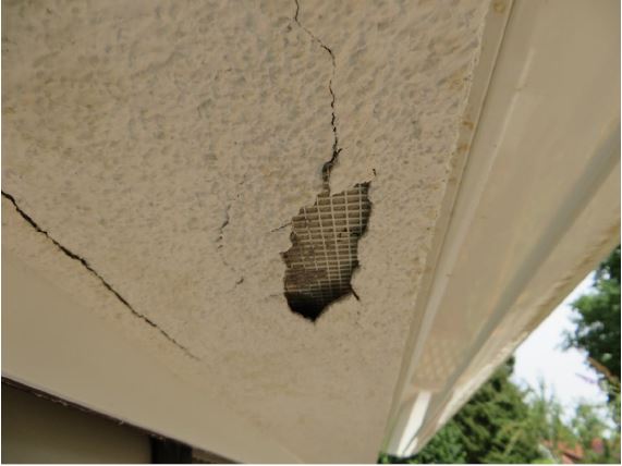 BAU.DE / BAU-Forum: 1. Bild zu Frage "WDVS: Einbettungstiefe Armierungsgitter korrekt? Gewährleistungsfall?" im BAU-Forum "Modernisierung / Sanierung / Bauschäden" BAU.DE / BAU-Forum: 1. Bild zu Frage "WDVS: Einbettungstiefe Armierungsgitter korrekt? Gewährleistungsfall?" im BAU-Forum "Modernisierung / Sanierung / Bauschäden"