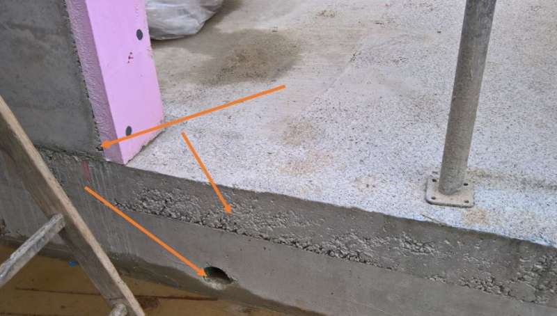 BAU.DE / BAU-Forum: 5. Bild zu Antwort "Bilder #3" auf die Frage "Bauschäden nach 2 Wochen: Ursachen, Risiken & Sofortmaßnahmen?" im BAU-Forum "Modernisierung / Sanierung / Bauschäden" BAU.DE / BAU-Forum: 5. Bild zu Antwort "Bilder #3" auf die Frage "Bauschäden nach 2 Wochen: Ursachen, Risiken & Sofortmaßnahmen?" im BAU-Forum "Modernisierung / Sanierung / Bauschäden"