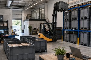 Effiziente Lagerverwaltung: clevere Tipps f&uuml;r E-Commerce-Unternehmen - Bild: BauKI / BAU.DE