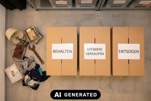 Keller optimal organisieren und Stauraum schaffen - Bild: KI-generiert / BAU.DE
