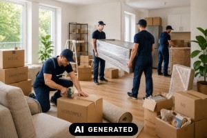 Ein Umzugsunternehmen ist ein Dienstleister, der professionelle Dienstleistungen im Zusammenhang mit dem Umzug von Haushalten, Unternehmen oder B&uuml;ros anbietet.