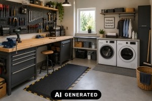 Eine Anti-Erm&uuml;dungsmatte ist eine ergonomische Bodenauflage, die speziell f&uuml;r Arbeitspl&auml;tze entwickelt wurde, an denen Menschen &uuml;ber l&auml;ngere Zeit stehen.