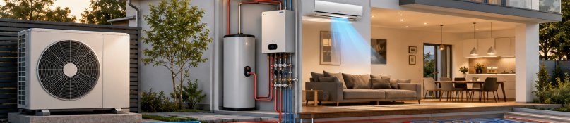 Energieeffizientes Heizen und K&uuml;hlen: Moderne L&ouml;sungen f&uuml;r das ganze Jahr