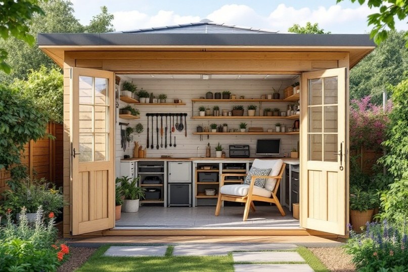 Ein Nebengeb&auml;ude ist ein zus&auml;tzliches Geb&auml;ude, das sich auf demselben Grundst&uuml;ck wie das Hauptgeb&auml;ude befindet.