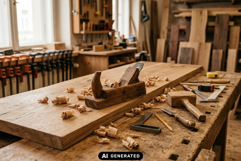 Massivholz in der Schreinerwerkstatt - Grundlage langlebiger M&ouml;bel