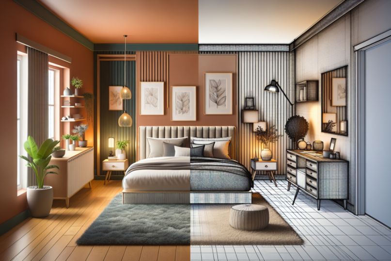 Raumplanung bezeichnet die systematische Gestaltung und Organisation von R&auml;umen in Wohn- oder Arbeitsumgebungen.