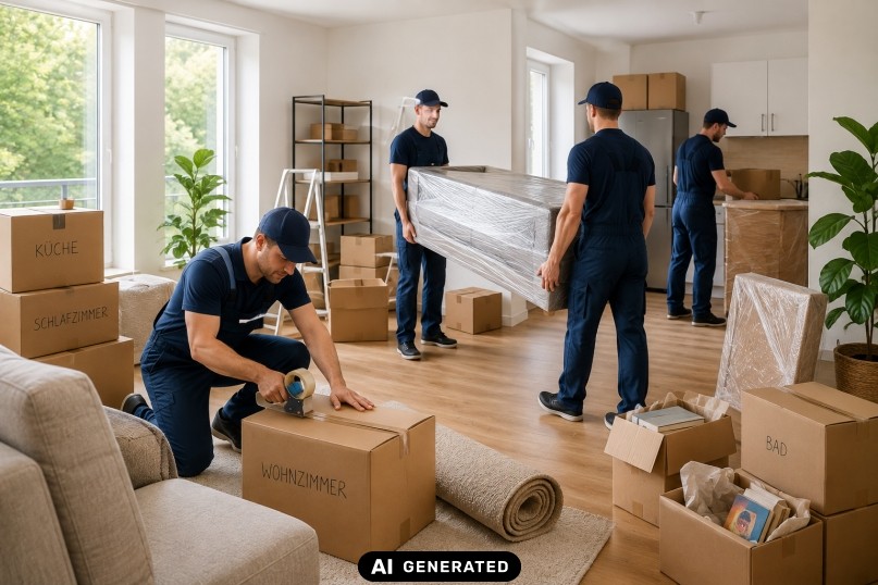 Ein Umzugsunternehmen ist ein Dienstleister, der professionelle Dienstleistungen im Zusammenhang mit dem Umzug von Haushalten, Unternehmen oder B&uuml;ros anbietet.
